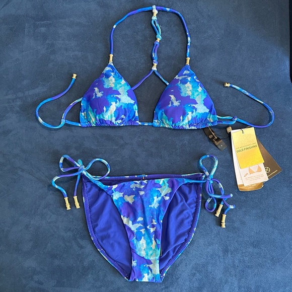 Vix Paula Hermanny- Yves Collection- Cover up and Bikini set - NWT- 3 Pieces Set - Picture 3 of 8